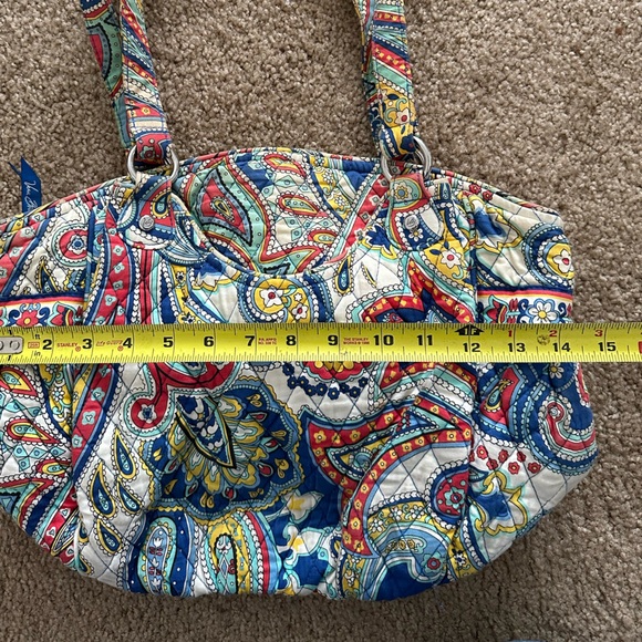 Vera Bradley Shoulder Bag in Marina Paisley - Picture 3 of 8